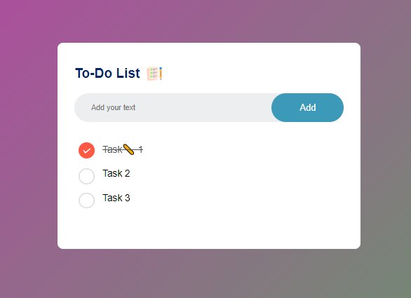 Oluwaferanmi_fm's tweet photo. π Day 20 of #100DaysOfCode: Continued enhancing my todo list app with new features! π Added functionality to save tasks, mark them as completed, and delete tasks. πΌ Making productivity a breeze with every line of code! #WebDevelopment #TodoListApp #ProductivityBoost π https://t.co/3a9dNSq42Z