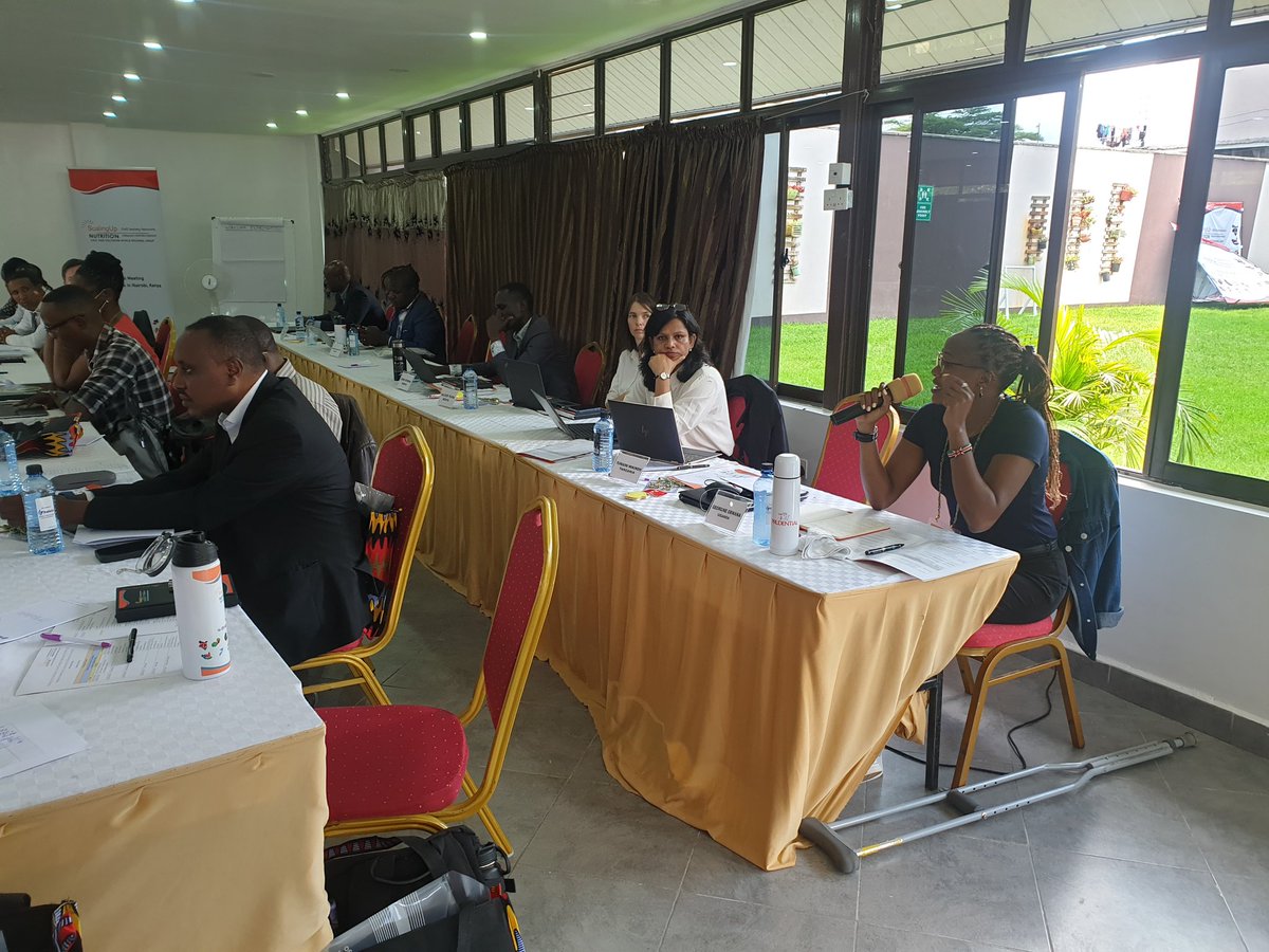 #Ongoing #Day1 #Nutrition is a maker both for devt & econ. We are greatful to be participating in the on going East & Southern Africa Regional Group Meeting @ESACSNNutrition organized by @SUNCSN @SUN_Movement. We look forward to enhancing engagement & collaboration in the region