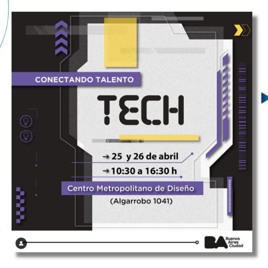 Conectando Talento Tech: CEVEC estará presente Jueves 25 y viernes 26 de abril 10.30 a 16.30 horas en el Centro Metropolitano de Diseño de la Ciudad (Algarrobo 1041, Barracas) @enzo1077