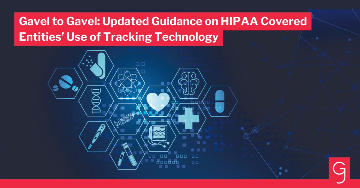 The @JournalRecord recently published this Gavel to Gavel by Philip Hixon addresses new guidance regarding online tracking technologies from the Office of Civil Rights of the @HHSGOV regarding #HIPAA covered entities. ow.ly/TJfR50RgivY