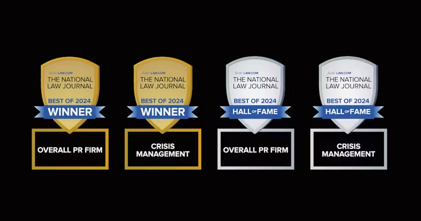 FGS Global takes top honors in the National Law Journal “Best of 2024” Awards. Read more in the National Law Journal here: lawdragon.com/guides/2024-04…