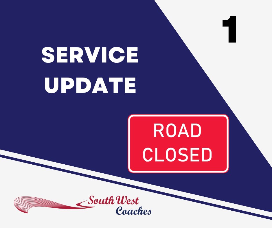 ⛔️Upcoming Road Closure ⛔️ #Service1 Closure of Weymouth Road, Evercreech. 7th - 10th May During this closure we won't be able to serve the Village Hall and Weymouth Road. The alternate stop will be at Ashcroft Surgery. @TravelSomerset
