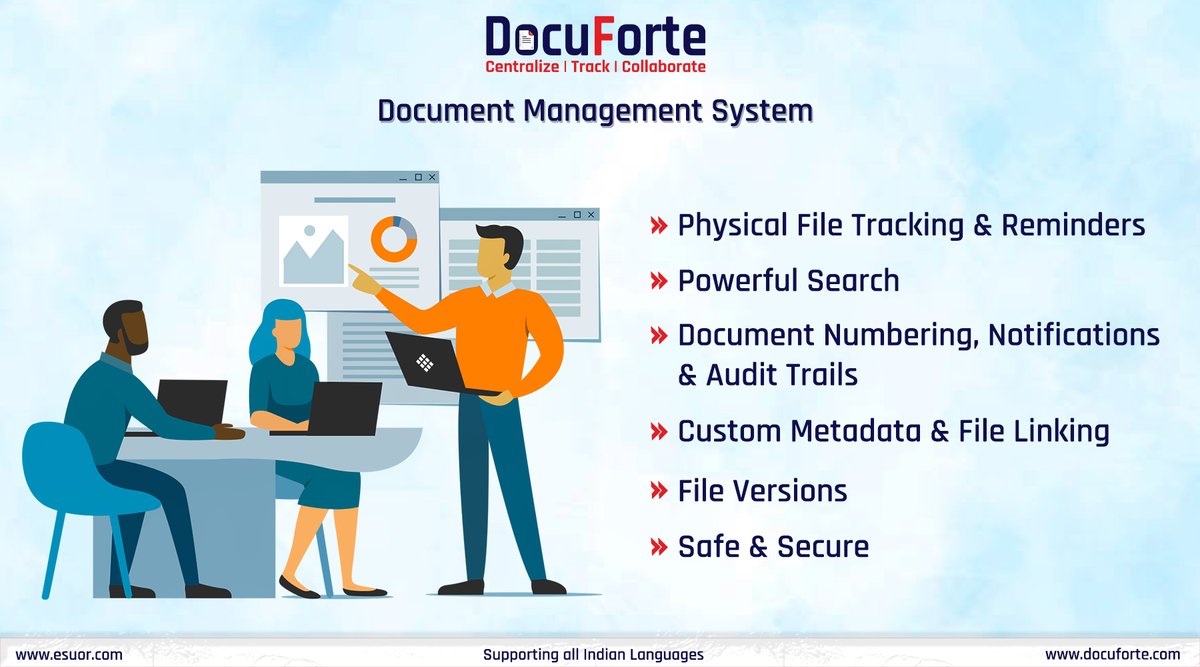 ESUOR DMS offers a user-friendly interface for easy navigation and efficient document management.
#EffortlessEfficiency #DocumentExcellence #DigitalFuture #DocuForte #Elections2024 #esuor #DigitalIndia #recordsmanagement #esuorDMS #software #digitization #bharat #india