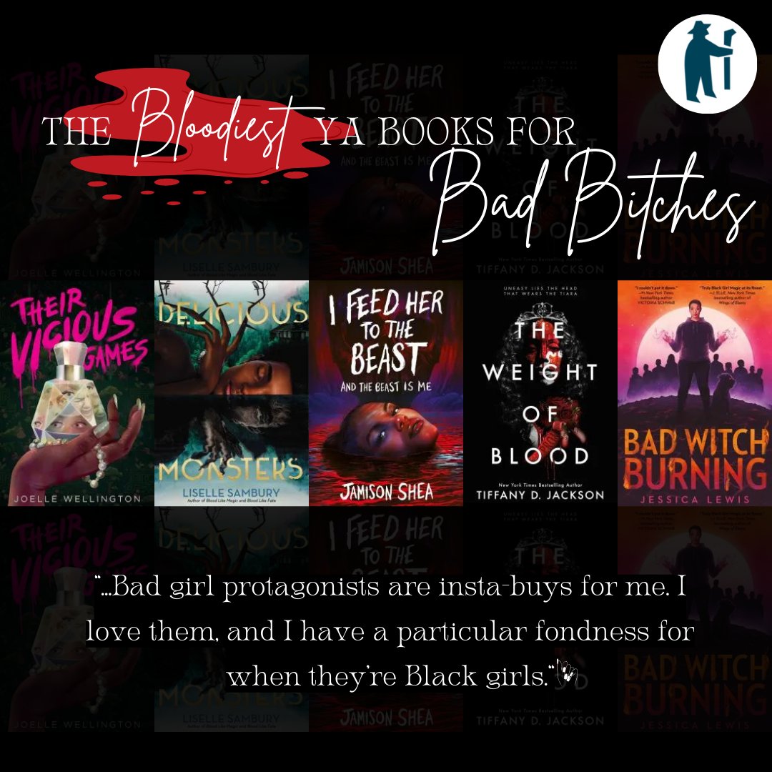 If you're looking for more about why I rec the books I rec, here's another list! The Bloodiest YA Books for Bad Bitches over on @Shepherd_books! shepherd.com/best-books/the…