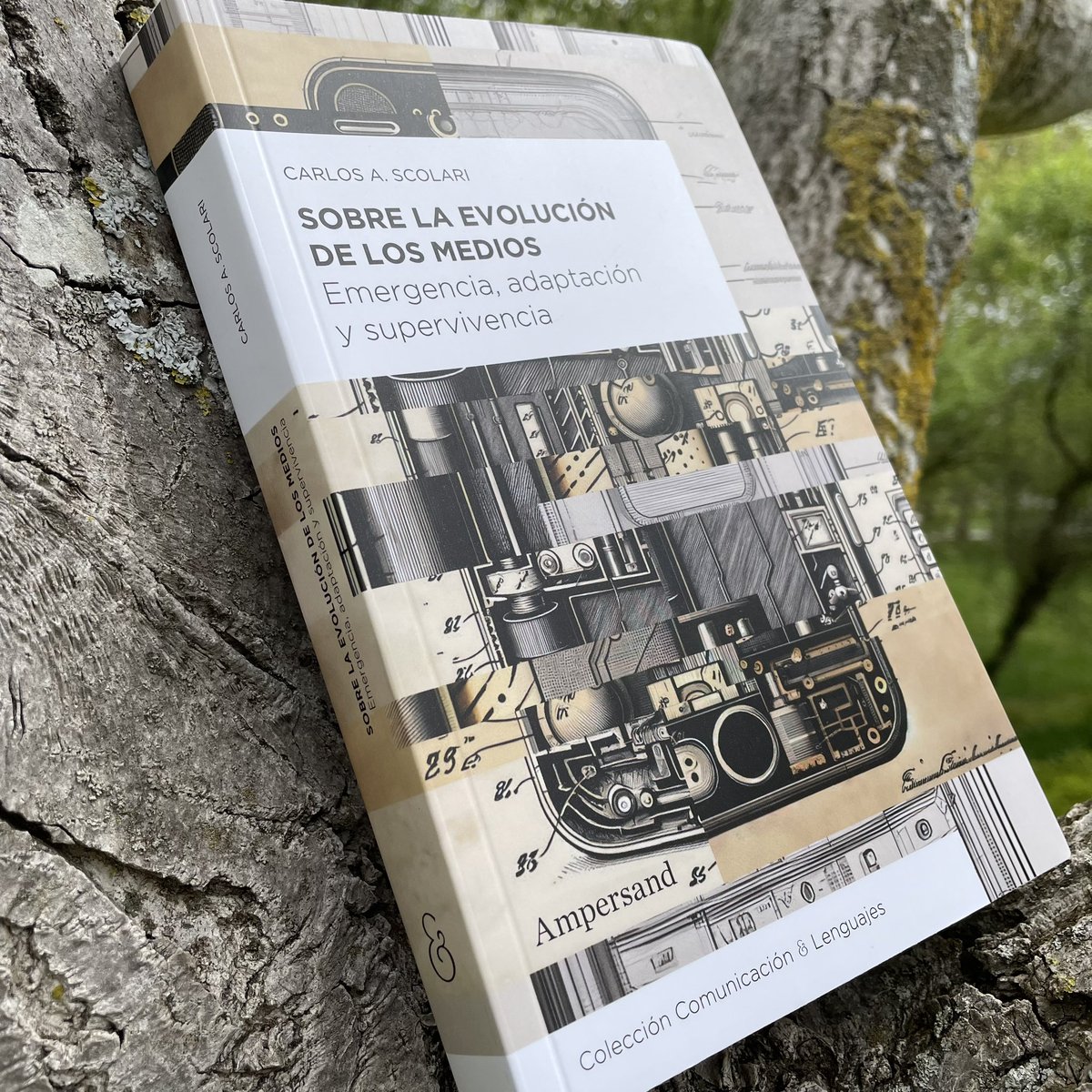 Libro recibido: Sobre la evolución de los medios. Emergencia, adaptación y supervivencia, de Carlos Scolari <a href="/cscolari/">Carlos A. Scolari</a>
Gentileza: <a href="/Ampersand_ed/">EdicionesAmpersand</a> - Colección: Comunicación &amp; Lenguajes (dirigida por <a href="/SilviaRGelbes/">Silvia Ramírez</a>)
edicionesampersand.com/product-page/s…
