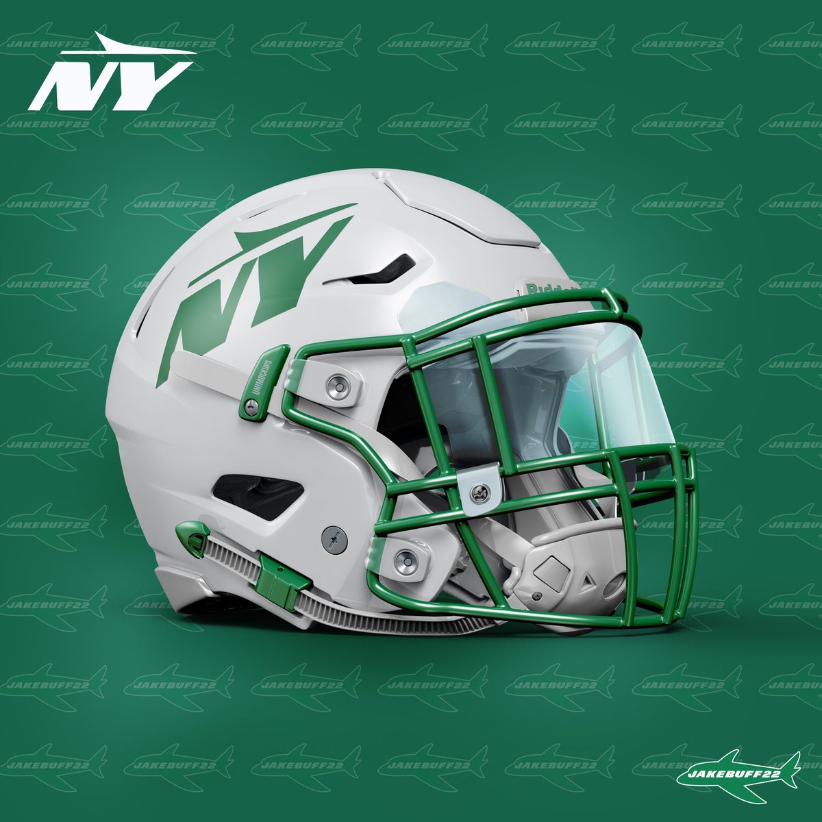 I hear you have another helmet option 🤨 @nyjets #Jets #TakeFlight