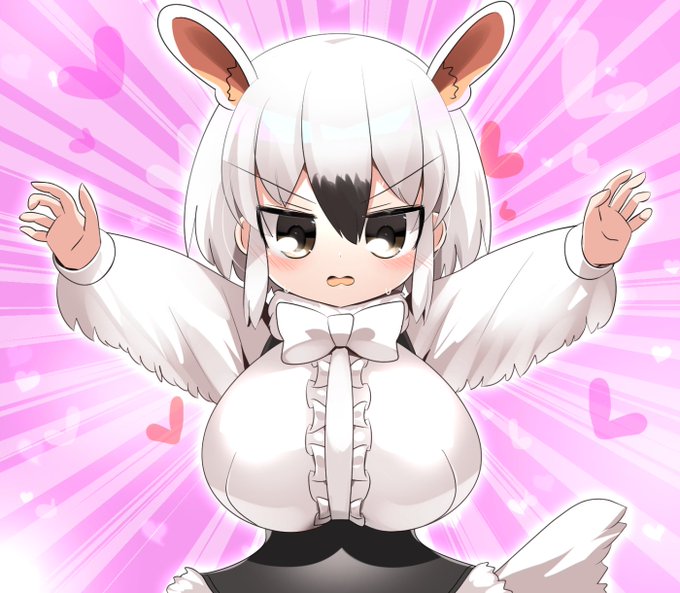 威嚇のポーズぅ!? 