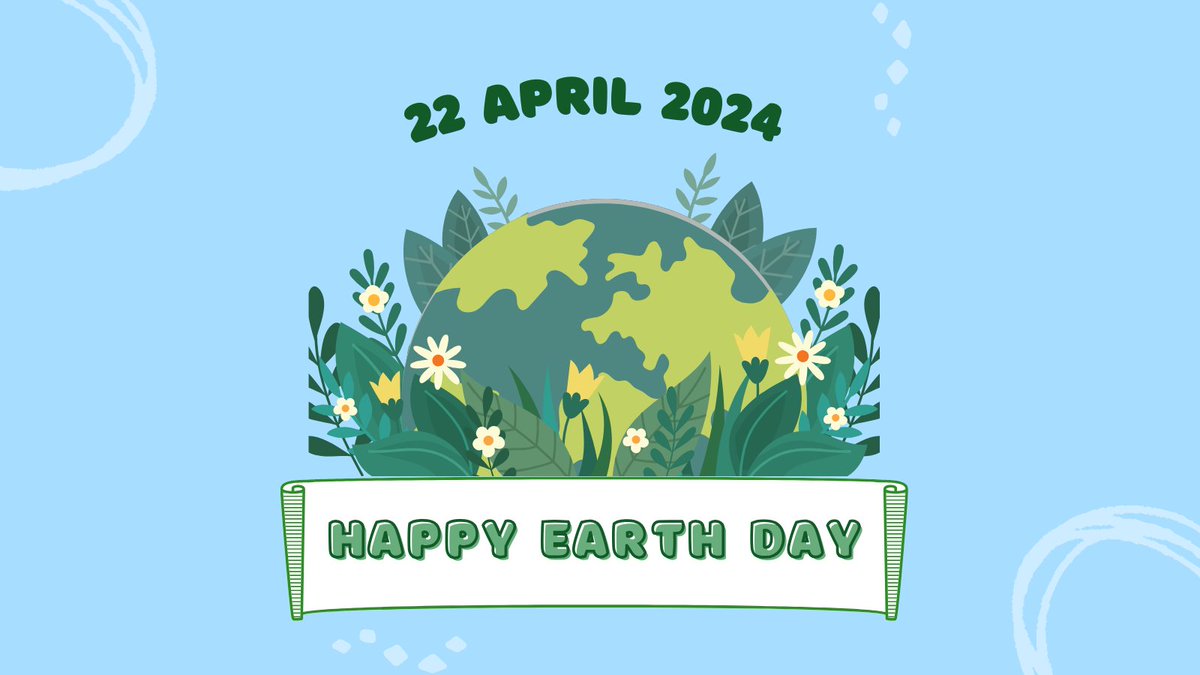 Happy Earth Day! Let's commit to protecting our planet today and every day! 💚🌏 #EarthDay