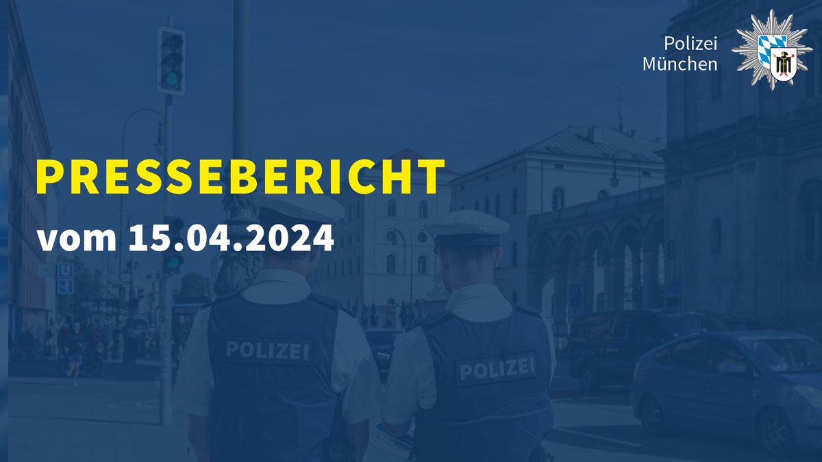 Am Samstag wurde eine Frau in der Münchner Altstadt Opfer eines Trickdiebstahls. Mit nur einem Handschlag wurde ihr der Ring gestohlen. 

Mehr über diese Betrugsform und weitere interessante Fälle findet ihr in unserem heutigen #Pressebericht.

polizei.bayern.de/aktuelles/pres…