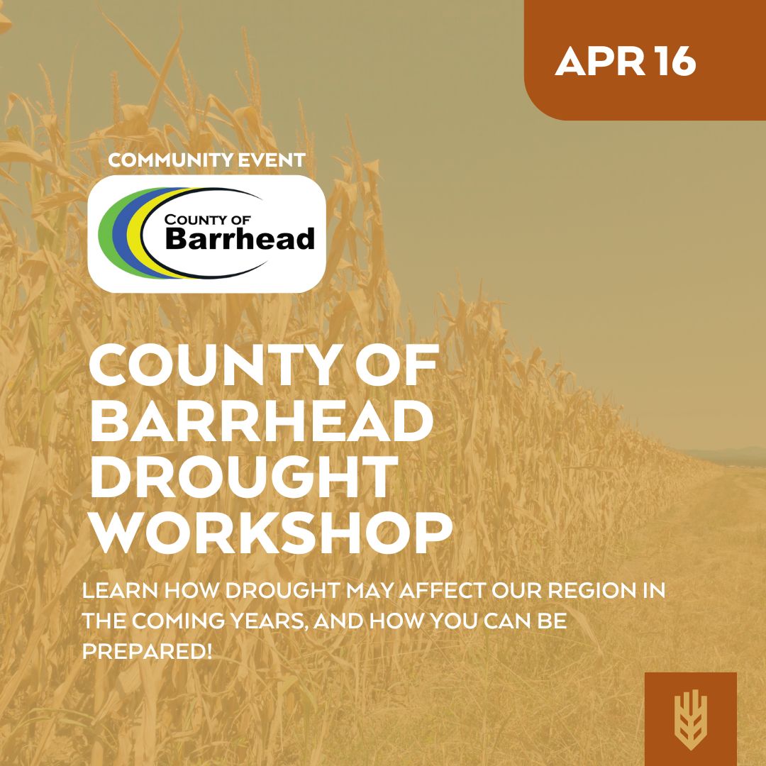 How will you handle drought conditions on your farm? On April 16, learn how drought may affect our region in the coming years, and how you can be prepared! 💡 Link: agknow.ca/events-agknow-… #farmer #agtech #drought #ag