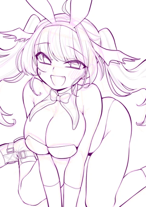 あれ??!?描きかけのキャロちゃんのイラストあった 