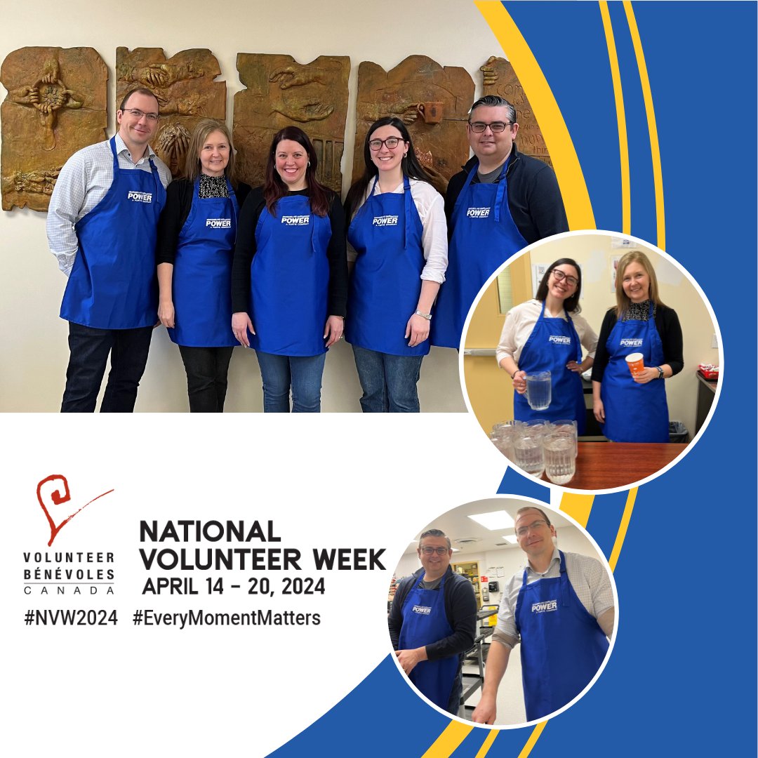 NFPower's tweet photo. To kick off Volunteer Week 2024, our employees were happy to serve breakfast to clients @GatheringNL. Giving back feels good! https://t.co/j55uIj43U5
