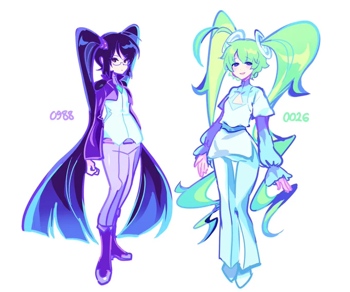 i drew innovade miku just for this (as ptolemy crew member &amp; innovators member)#初音ミク 