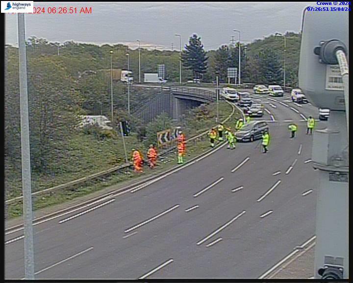 M25: A car that had been chased by Kent Police officers struck a motorcyclist on the M25 at J30 near Lakeside, Essex, around 11.40pm last night. The rider died shortly after from his injuries. Kent Police has made a mandatory referral to the Independent Office for Police Conduct.