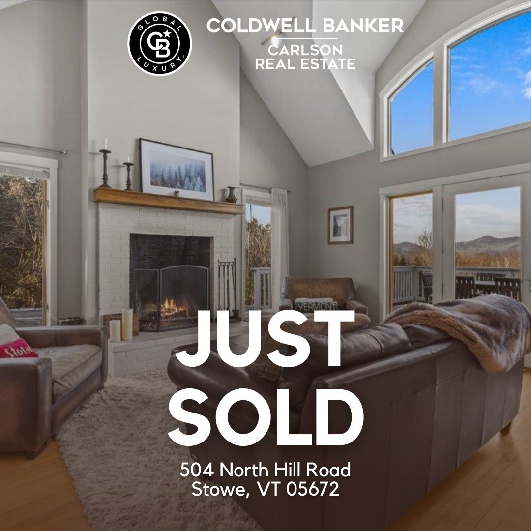 🏠 JUST SOLD 🏠
504 North Hill Road in #StoweVermont ✨
Listed By: The Smith Macdonald Group at $1.995M

#justsold #SmithMacdonaldGroup #coldwellbanker #stowevtrealestate #stowevermont #stowevermontrealestate #luxuryliving #luxuryhomes #stowehomes #cbgloballuxury