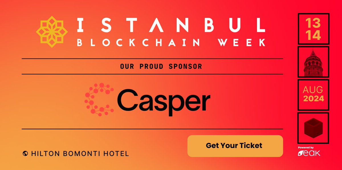 Istanbul Blockchain Week tweet media