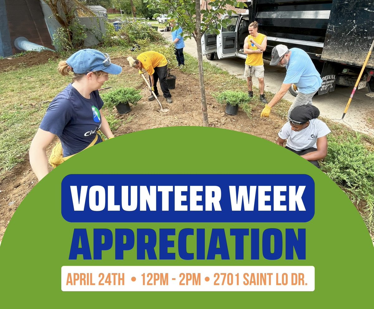 In celebration of National Volunteer Appreciation Week, we cordially invite our volunteers to join us for a special Volunteer Appreciation Luncheon! ✨🍽️🌞 RSVP at our Linktree below by April 19, 2024 to reserve a spot at this special event! 🌱 Linktr.ee/civicworks