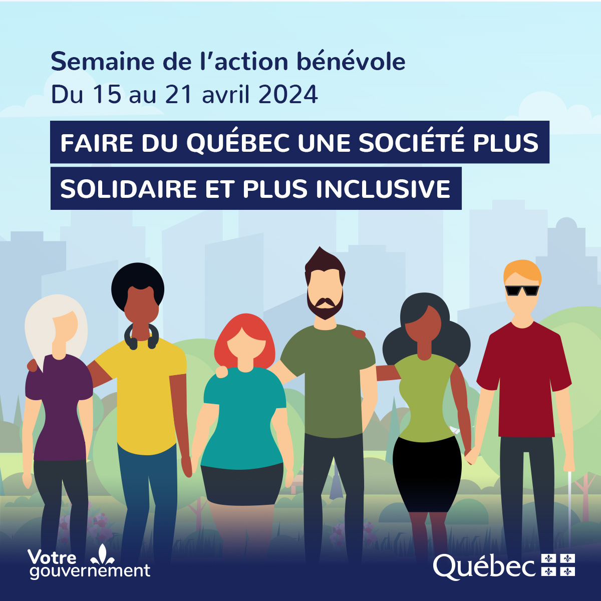 MESSQc's tweet photo. Du 15 au 21 avril, c’est la Semaine de l’action bénévole! 📅

Un grand MERCI à toutes les personnes qui, par leur engagement et leur générosité, contribuent à rendre notre société plus solidaire et plus inclusive. 🙏😀

Pour en savoir plus 👉  https://t.co/yDyWTDh76o https://t.co/FCvyuy099a