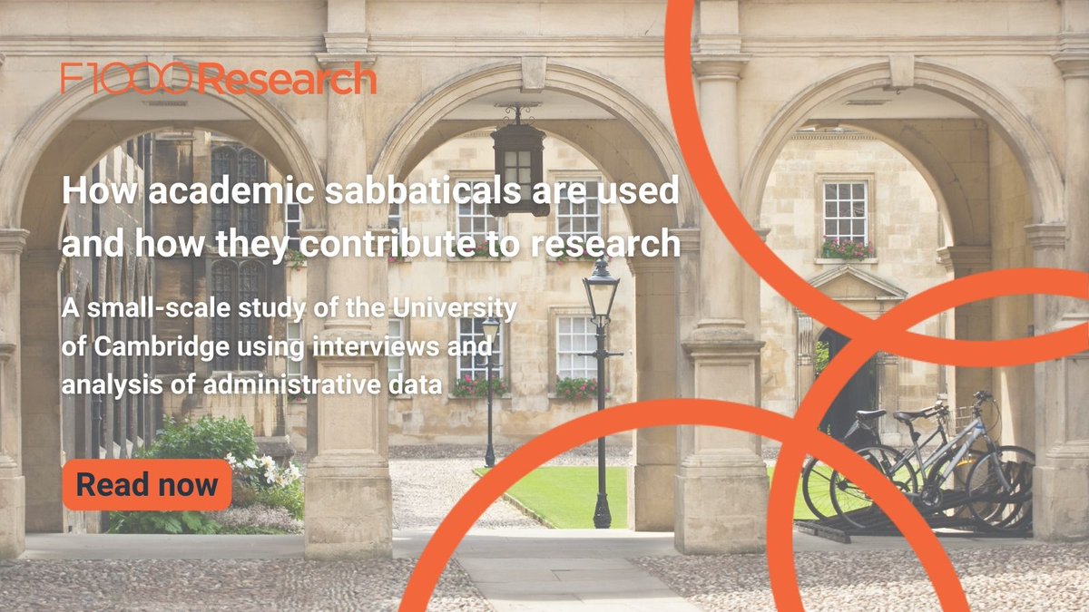Have you taken a sabbatical before? Researchers investigate how academic sabbaticals are used and how they contribute to research at @Cambridge_Uni. Read the article: spr.ly/6012ZeHMC