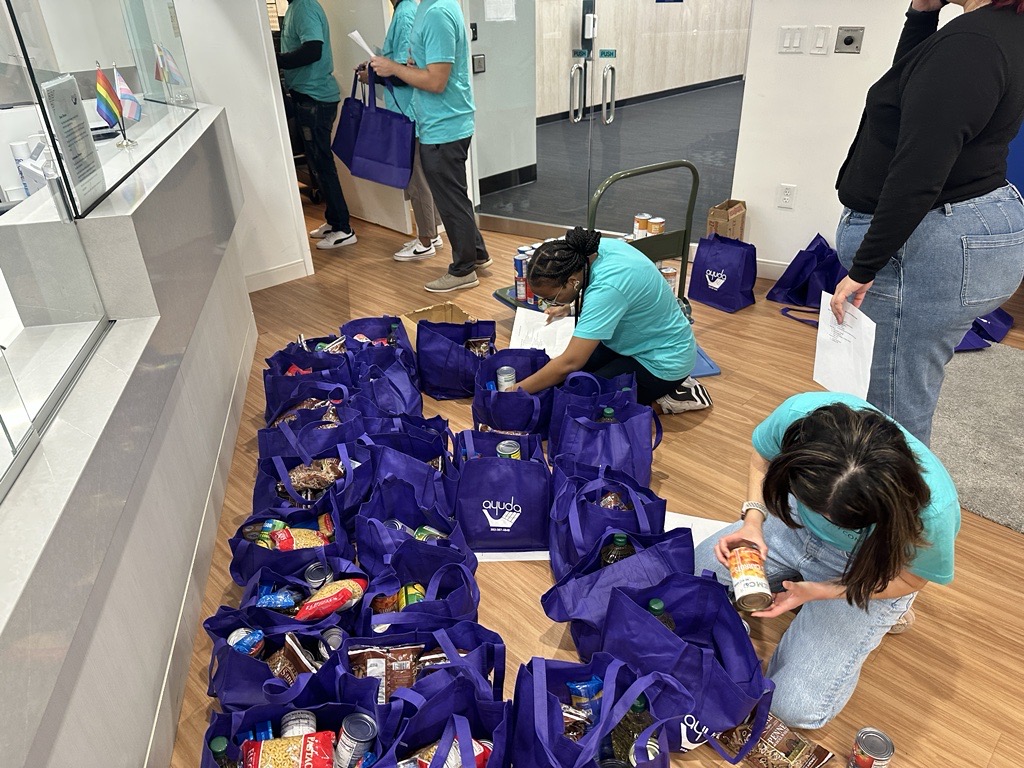 Proud to join hands with @AyudaDC for #NationalVolunteerMonth! Our team sorted & packed donations to support local immigrant families. Together, we're making a difference in our community and bringing #MoreThanEnergy