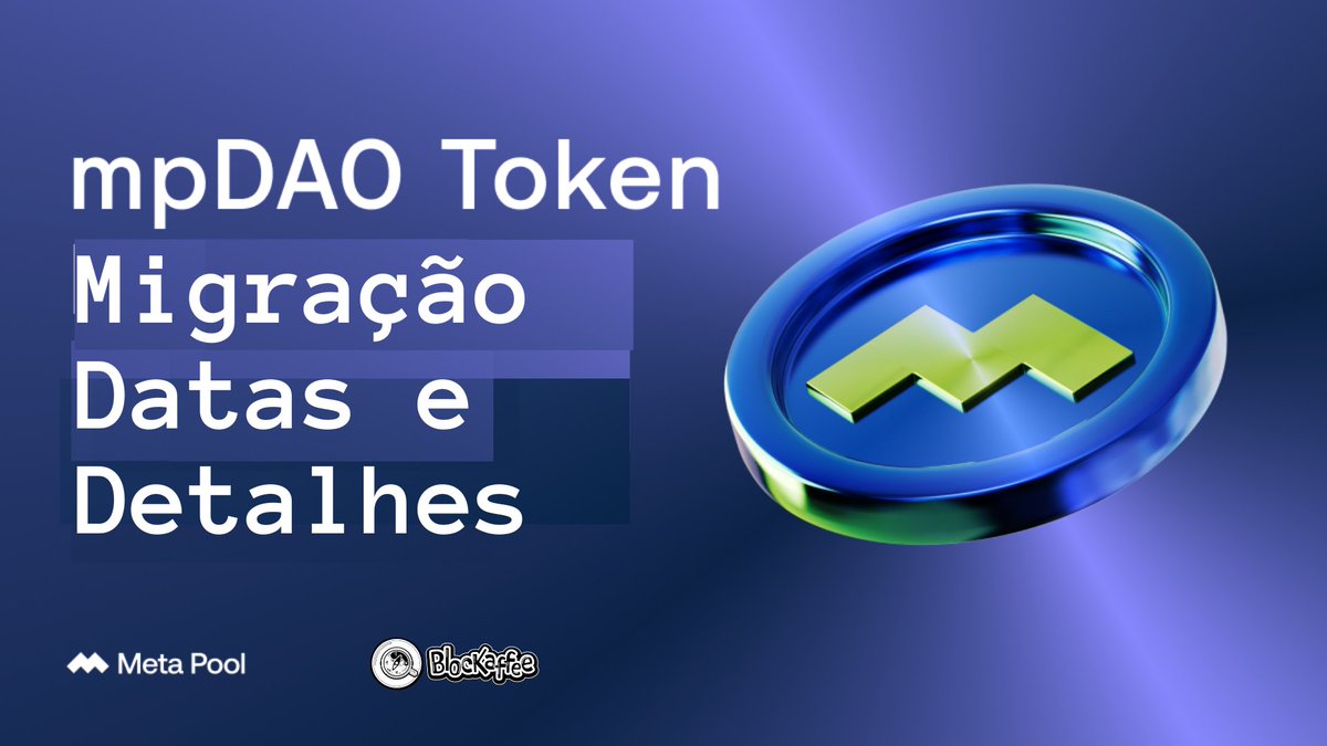 Blockaffee's tweet photo. ☕ Aqui no blockaffee, sempre pergunto se a/o convidada/o está preparada/o para o quadro #CryptoPong 🏓
Agora pergunto se você está preparado para a mudança? O token $META está evoluindo para $mpDAO
🌟 Saiba tudo o que você precisa para migrar seus tokens agora nesta thread👇🧶 https://t.co/Wn0GkcXQIx