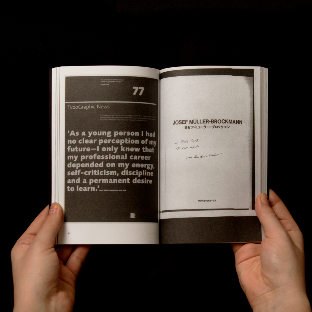 ParcoGallery's tweet photo. Who the Hell is Müller-Brockmann? - Conversations about the Swiss Style

Demian Conrad invited designers past and present to reflect on key moments in 20th-century design. This book celebrates the dialogue between British and Swiss design cultures. https://t.co/IblLHO6sdJ https://t.co/EGowYynAHw