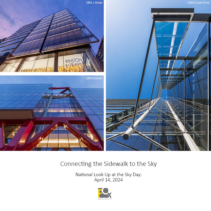 Yesterday marked National Look Up At the Sky Day! Take a moment today to look up and appreciate the artistry and engineering ingenuity that goes into 'connecting the sidewalk to the sky'. #LookUpAtTheSkyDay