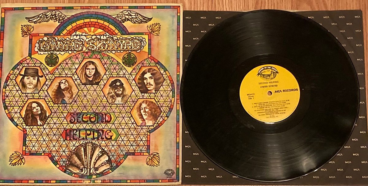 Today in 1974 Lynyrd @Skynyrd release their album #SecondHelping What is your favorite song on the album? - 
@JoeRockWMMO #Rock #SouthernRock #ClassicRock #LynyrdSkynyrd #Vinyl #RockOnRock #TodayInRock #989WMMO