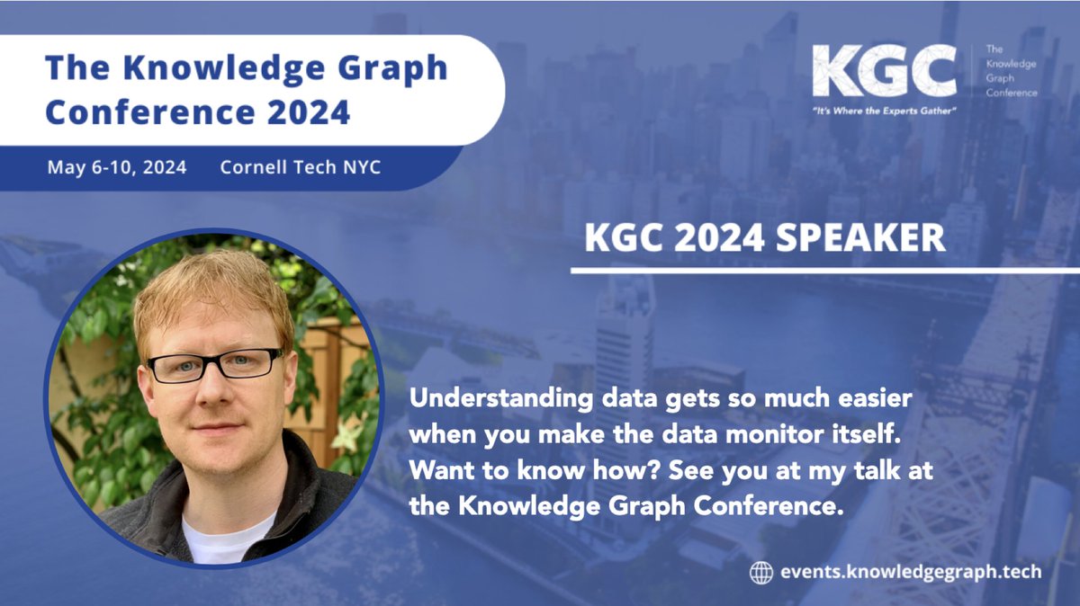 @thatDotinc Pioneering Data Guardianship. Imagine a world where data doesn't merely wait for queries, it watches over itself, detects anomalies, and even suggests improvements. Join Ryan, our Founder and CEO at the Knowledge Graph Conference. (hubs.ly/Q02shYCV0) #KGC2024