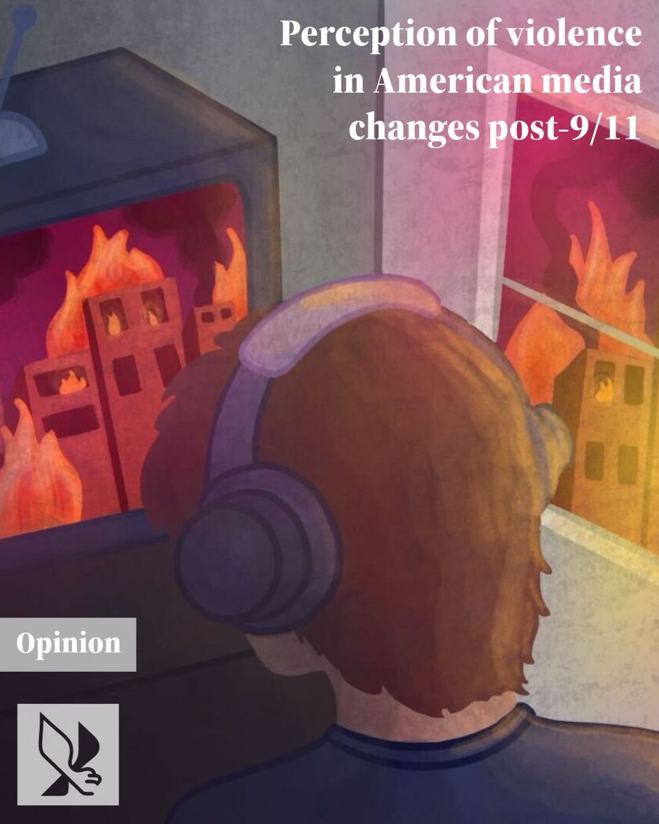 OPINION: Perception of violence in American media changes post-9/11 📝: Amos Nabors 🖼️: Bella DuBose Read more: buff.ly/3TSBvWr