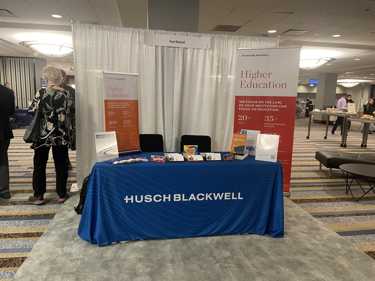 Thank you to #HLC2024 Gold Level Sponsor, @HuschBlackwell. Visit them at the Grand Hall and Expo and read about their services on our sponsor page: bit.ly/3UfaGNL