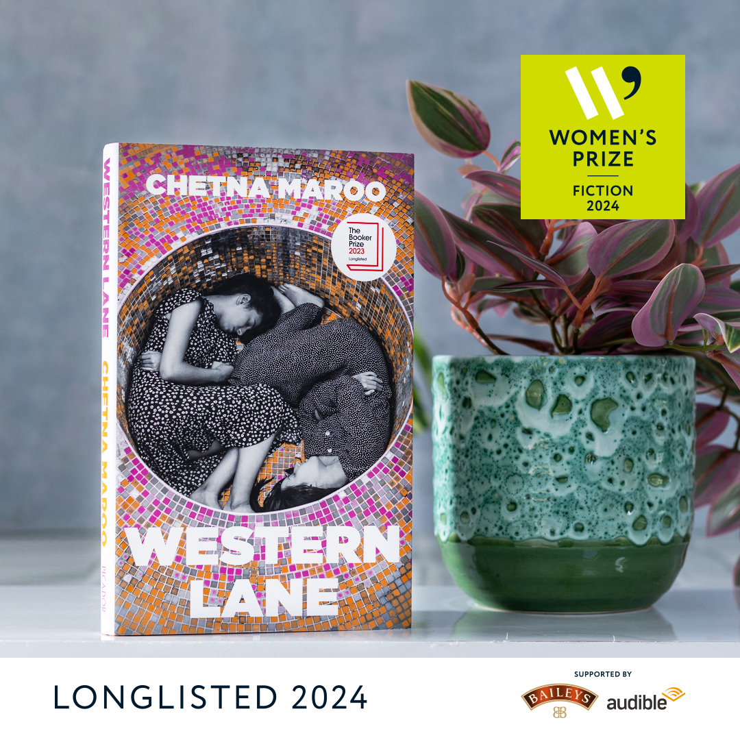 Western Lane by #ChetnaMaroo longlisted for the 2024 #WomensPrize for fiction, is a moving exploration of the closeness of sisterhood, the immigrant experience, and the collective overcoming of grief. Find out what Chetna said when we sat down with her: bit.ly/3PXrINy