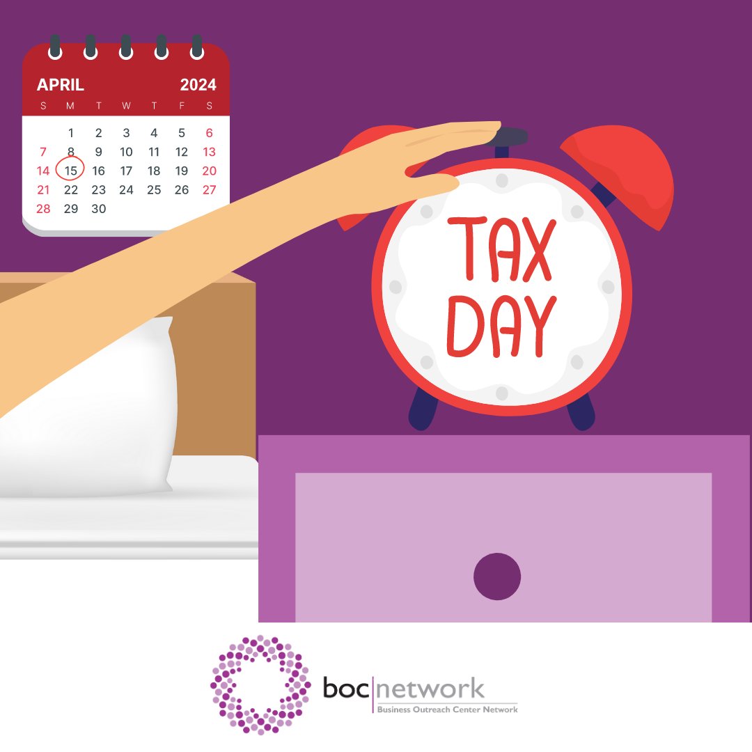 Taxes don’t have to be daunting – this Tax Day, we encourage you to reach out to learn more about how to handle tax returns among other aspects of your small business. #taxes #taxday