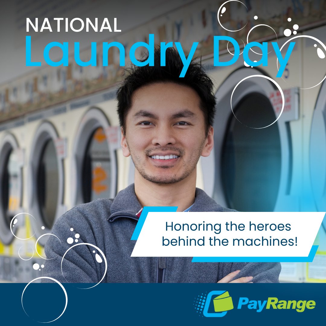 This National Laundry Day, we’re tipping our hats to the trailblazing business owners who are revolutionizing the laundromat industry one machine at a time! Let’s celebrate their dedication to making life more convenient for all of us!

#NationalLaundryDay #Innovation