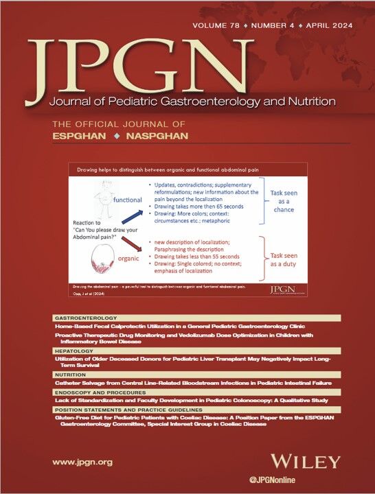 📣 The April issue of JPGN is out now📣 🌟 #LGBTQ + consideration in #IBD care 🌟 Older deceased donors may impact long-term #pediatric #liver #transplant survival 🌟 @ESPGHANSociety guidelines on #celiacdisease and #hepatitisC bit.ly/3U0G4hC