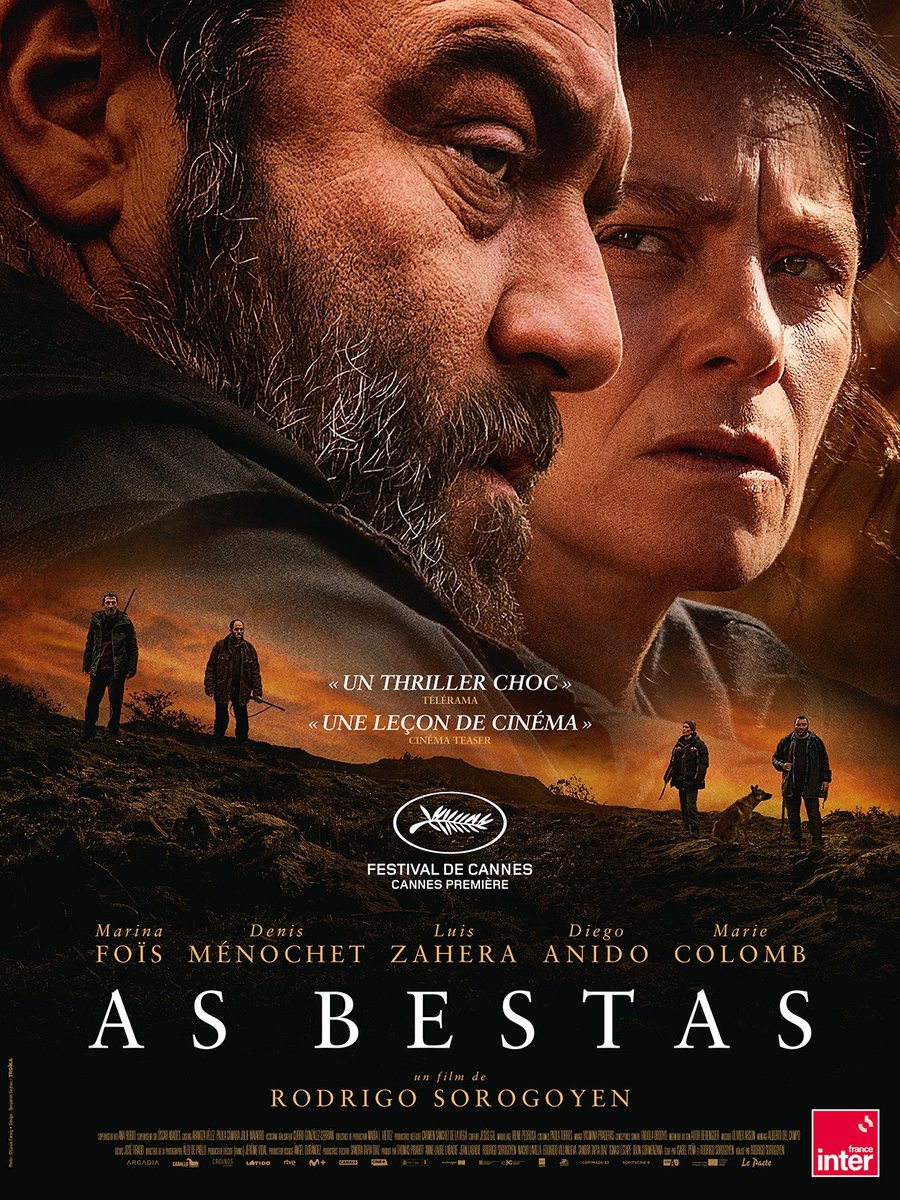 Estoy convencido de que si #AsBestas fuera una película norteamericana, se estaría diciendo a nivel mundial que es de lo mejor de los últimos años. Un thriller rural mayúsculo con un elenco de actores brillante. Altamente recomendable.