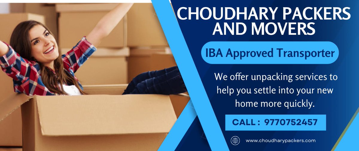 ChoudharyPacker's tweet image. Choudhary Packers and Movers Jabalpur

choudharypackers.com › ka...

Katni | Choudhary Packers and Movers Jabalpur | ISO Certified ...

Choudhary Packers and Movers ranks as one of the leading providers of packing and moving services in India as well as abroad.