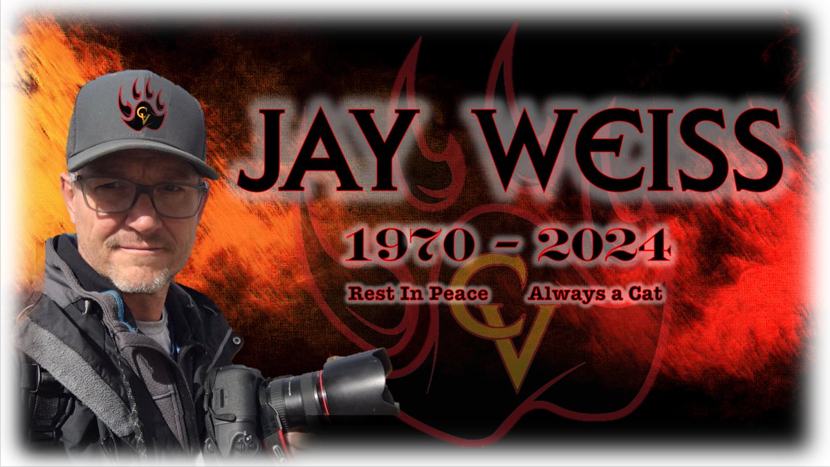 A Celebration of Life will be held for Jay Weiss on May 2nd at 6pm at the Phillip S. Memorial Park Amphitheater in Castle Rock. R.I.P. friend. #AlwaysACat @football_castle @ManW3_1stNames