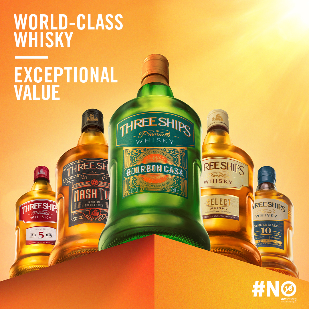 For those who prefer the exceptional – join our community of whisky connoisseurs and you could WIN Three Ships Whisky’s entire globally awarded range. 🏆 Visit threeshipswhisky.co.za/SignUp to sign up. #MadeExceptionalMadeHere T&Cs apply.