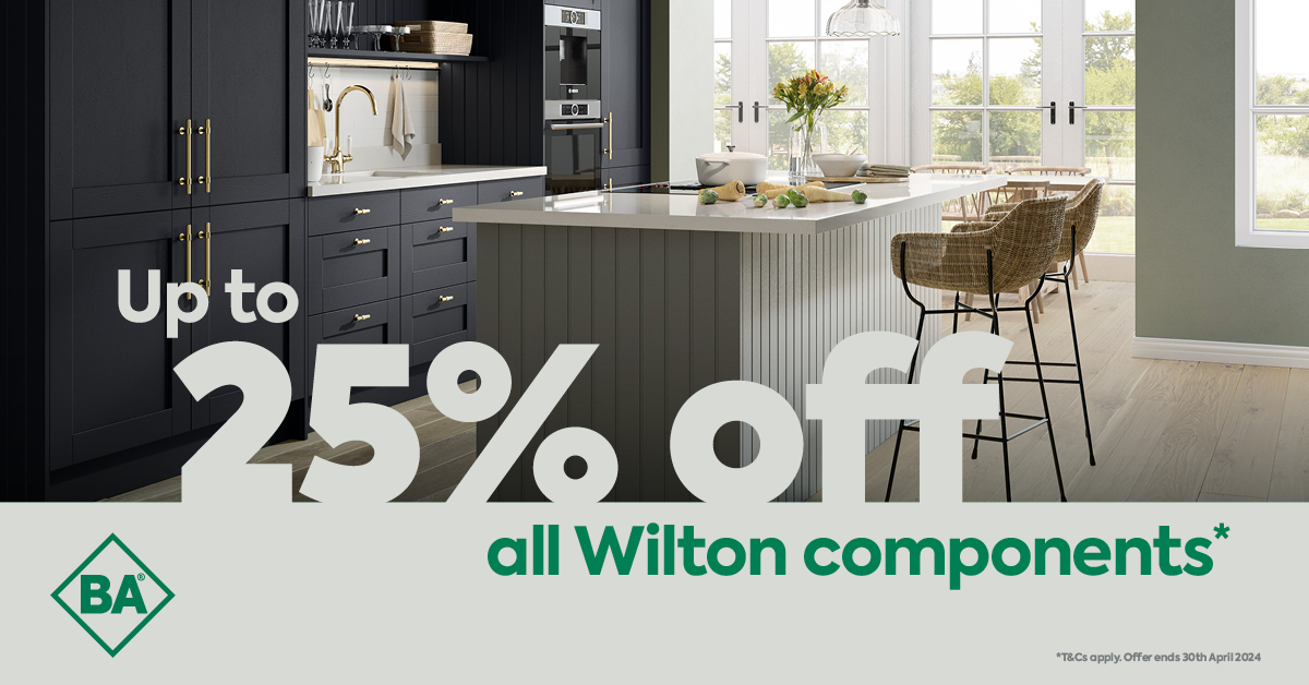 With up to 25% off all Wilton components until 30th April 2024, what are you waiting for? 🤷 Order online today on MyBA for great savings. T&C's apply.