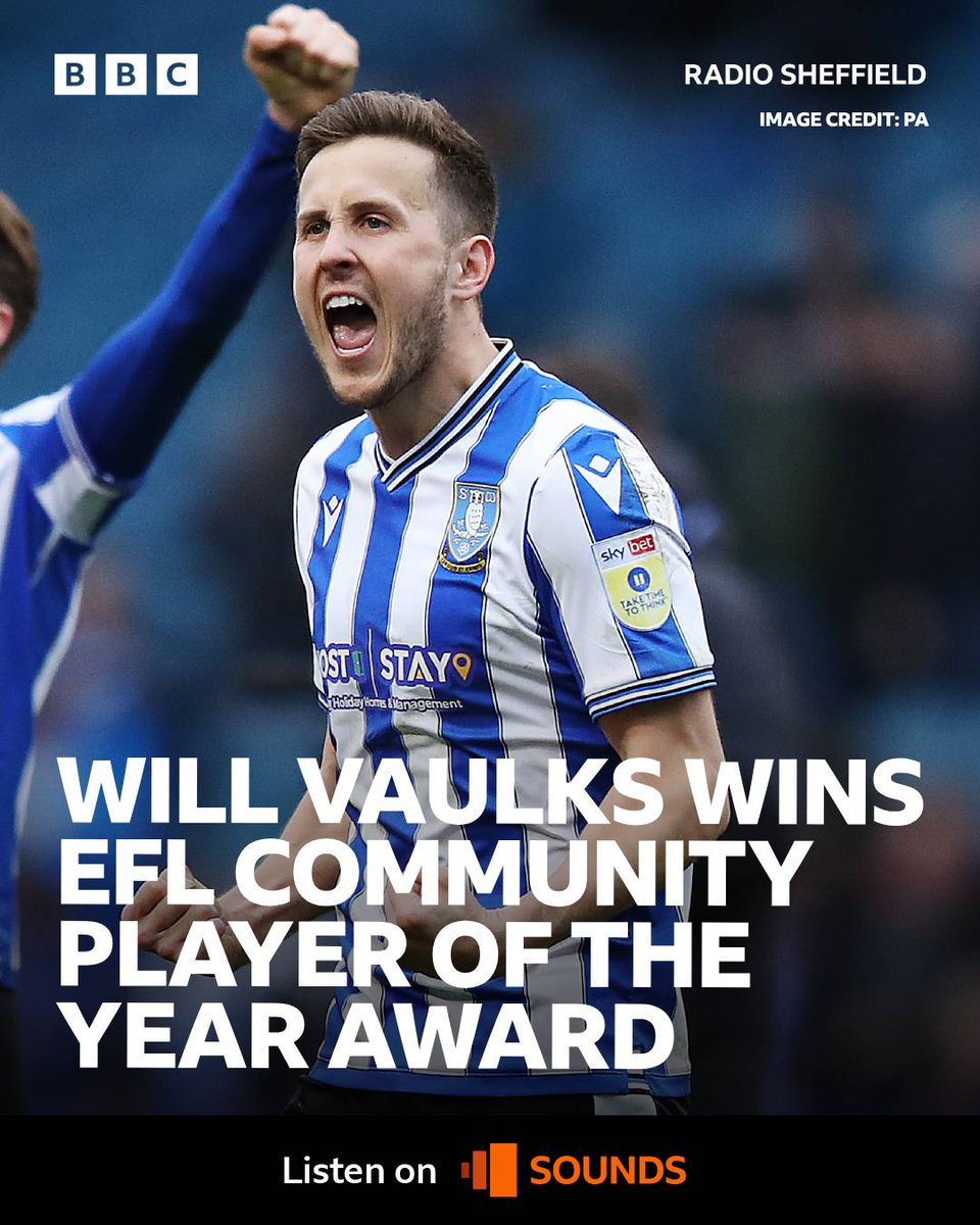 The Sheffield Wednesday midfielder has won the award for a record third time. Read more: bbc.in/3Q3O6ou #SWFC | @FootballHeaven