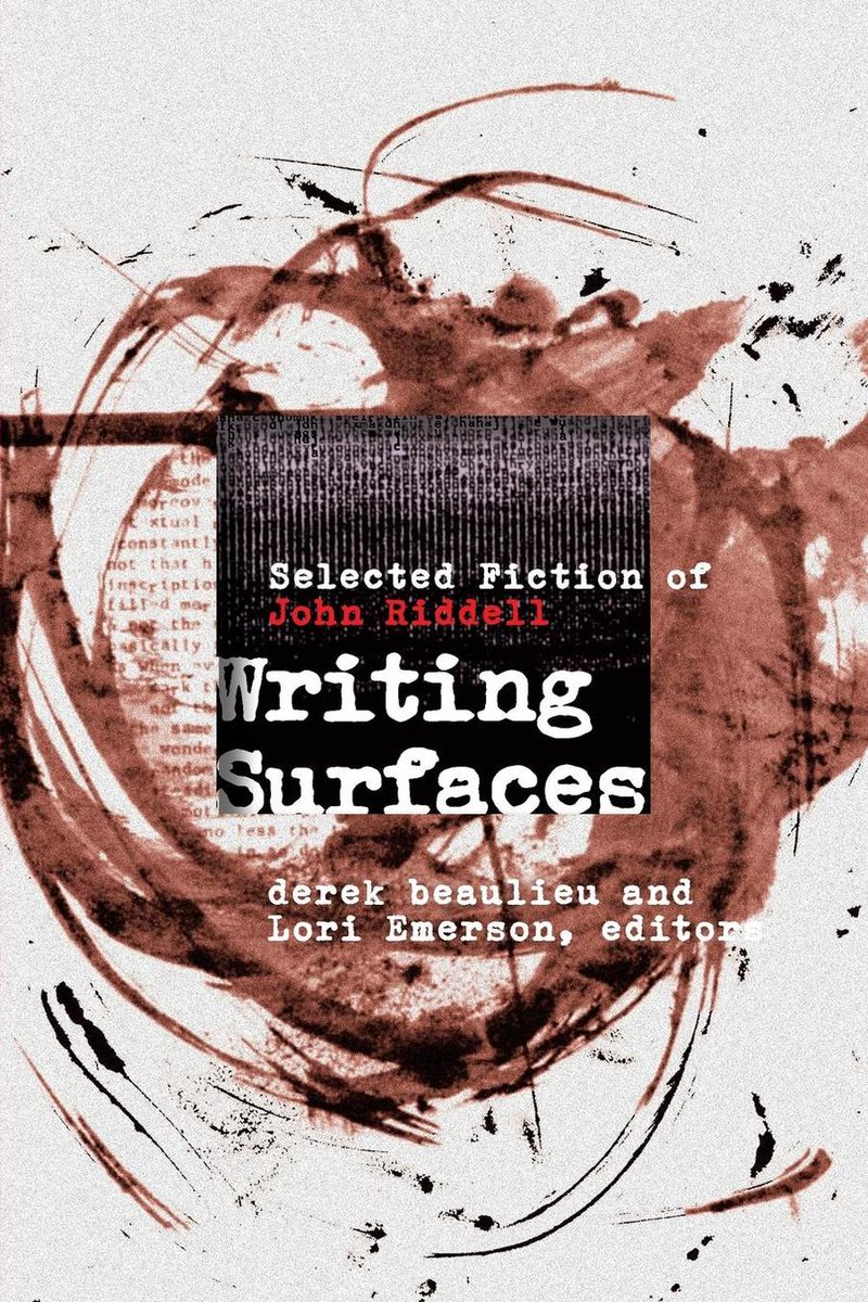 It's #nationalpoetrymonth. I've (co)edited reissues of bissett's RUSH: WHAT FUCKAN THEORY (rb.gy/fc4rd), Riddell's WRITING SURFACES (rb.gy/wy1j8) & nichol's NIGHTS ON PROSE MOUNTAIN (rb.gy/out74) discover how weird canlit has always been!