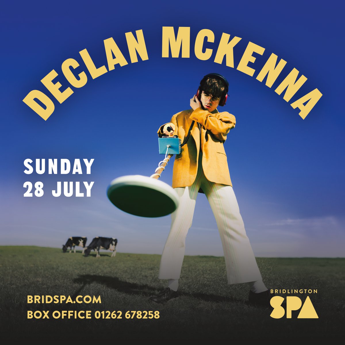 🗣️ @DeclanMckenna is heading to Bridlington this Summer! Tickets on general sale this Friday 10am. Membership pre-sale starts Wednesday 10am 👉🏻 More Info orlo.uk/A3AY9