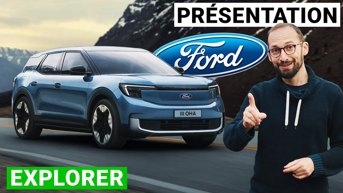 dmeance's tweet photo. Ford Explorer électrique : voilà ce que l’on a appris à la présentation ! https://t.co/YSgPZvRUva via @YouTube @Auto_Propre
@FordFrance #Ford #Explorer #ExplorerEV #FordExplorer #FordExplorerEV #SUV #BEV #EV #VE https://t.co/eSFg4889hD