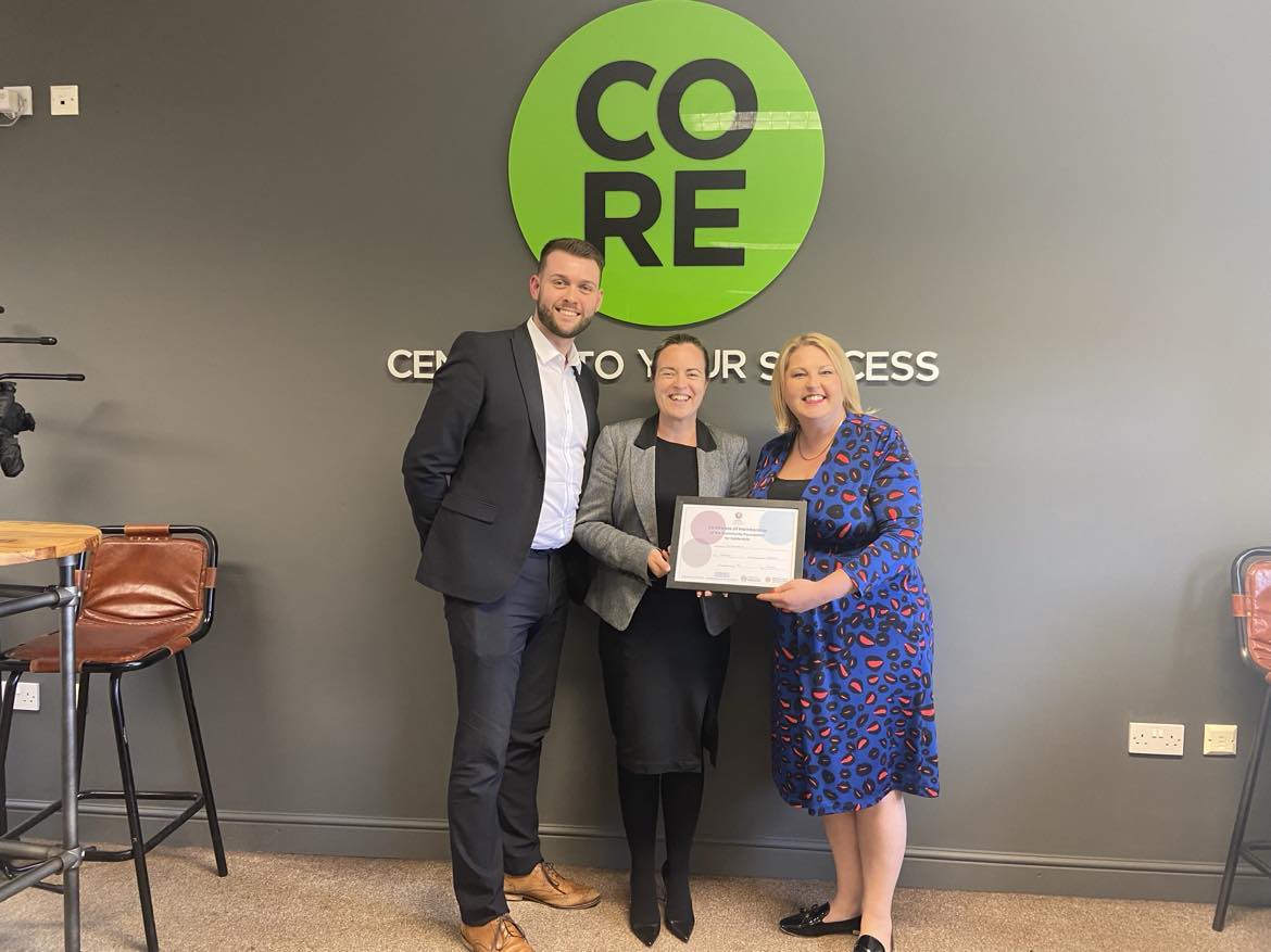 It's always nice to see Oliver, Michael and Colette from @CoreFacility at our events, supporting the community. Chat with them about your businesses facilities, as Core specialise in energy, IT, waste and estate services. We're really pleased they're also Foundation Club members.