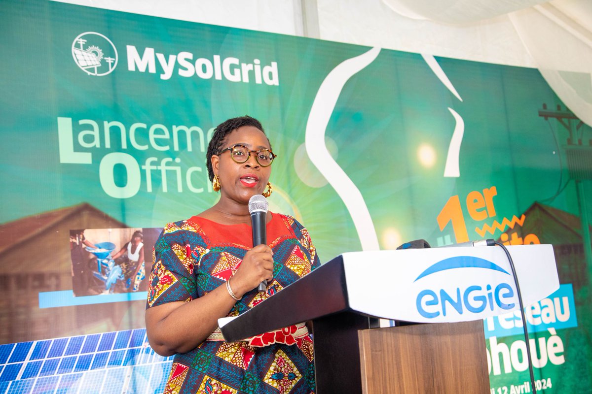 ENGIE_EnergyAcc's tweet photo. Last Friday, we inaugurated the Dohouè MySolGrid in #Benin, providing #SustainableEnergy to over 1,500 residents &amp; businesses. This initiative demonstrates our commitment to sustainable development and its long-term impact. Read more: https://t.co/IbpFplESxH
#MySolGrid https://t.co/OGjrKmdEVH