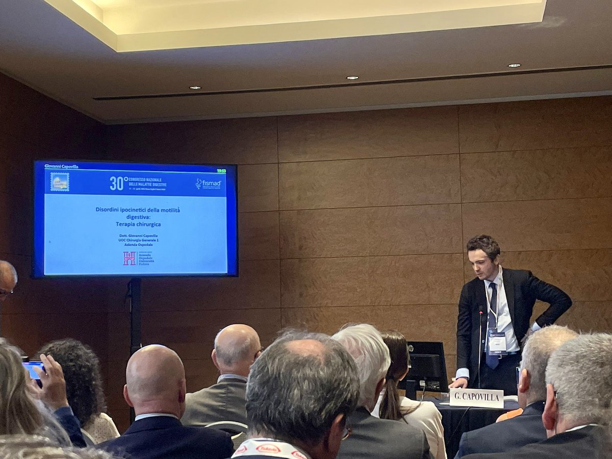 UpperGIPadova's tweet photo. Our team was among the protagonists at the Italian national congress on digestive diseases FISMAD👨🏻‍⚕️👩🏼‍⚕️We had the opportunity to share our experience and the results of our research in the field of surgical treatment for functional disorders of the esophagus #FISMAD2024 https://t.co/NxjxoZIl1E