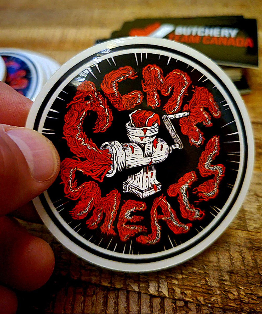 Acme grinder stickers are back 🥩
#AcmeMeatMarket
#yegfood