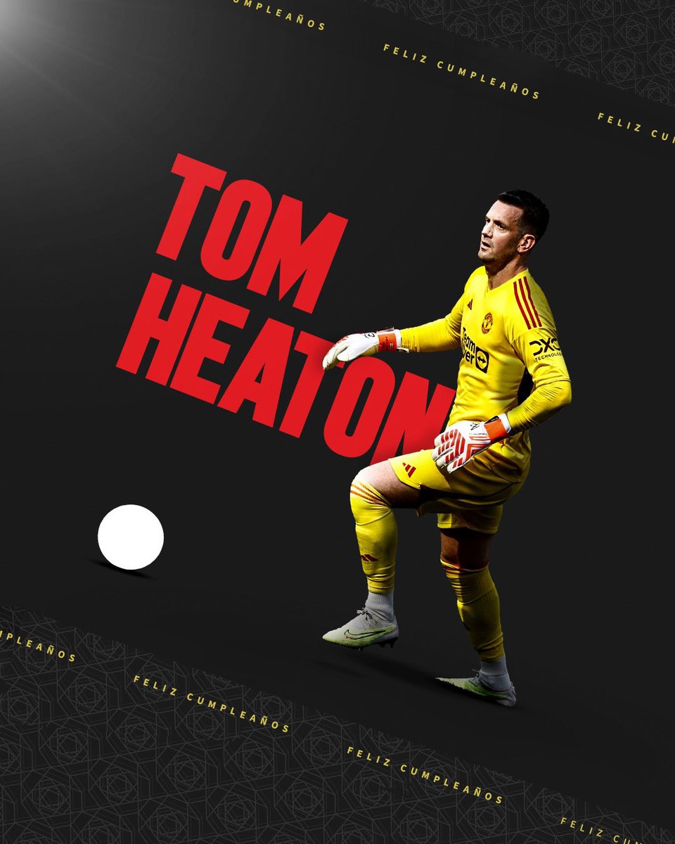 ¡Feliz cumpleaños, @TomHeatonGK! 🎂 #MUFC