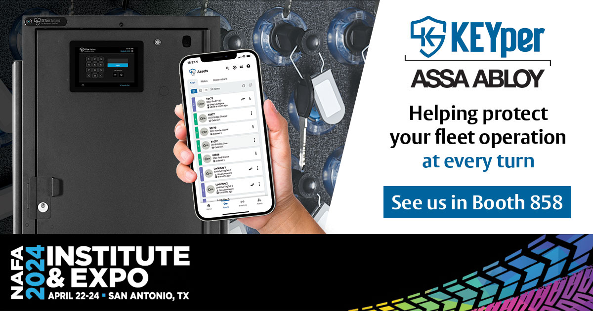 KEYperSystems's tweet image. Whether your vehicle fleet serves a local service operation or a global distribution network, it&apos;s imperative that your inventory is managed effectively to maintain profitability. Come see @KEYperSystems at @NAFA 2024.
